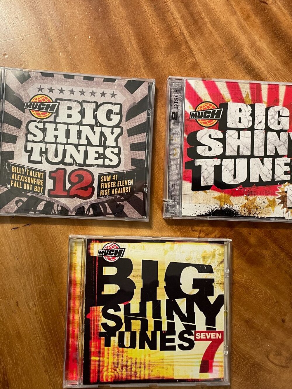 Much Music Big Shiny Tunes CD Lot 3 Canadian Rock